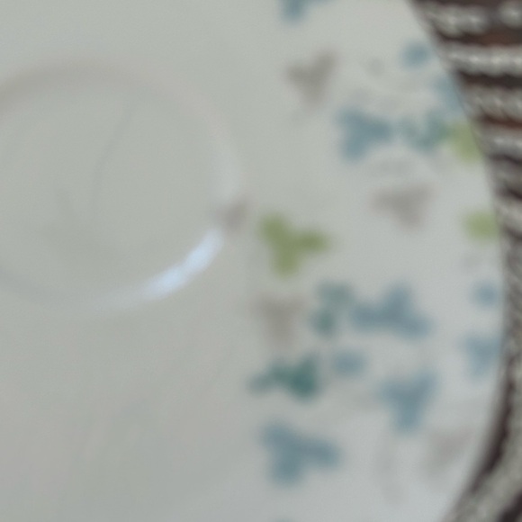 Vintage  Sango China Navarro Gray Floral #6283 dinner plates - Picture 3 of 8